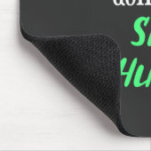 Tapis De Souris Côté Hustle Cooties Neon Texte vert (Coin)