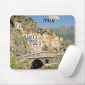 TAPIS DE SOURIS CÔTE ITALIE D'AMALFI (Avec souris)