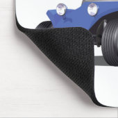 Tapis De Souris Côté Manx Bleu (Coin)