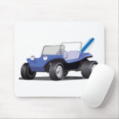 Tapis De Souris Côté Manx Bleu (Avec souris)