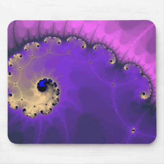 Tapis De Souris Côte Mousepad de fractale (Devant)