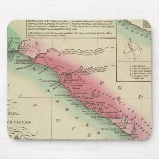 Tapis De Souris Côte Ouest de l'Afrique, de Sierra Leone (Devant)