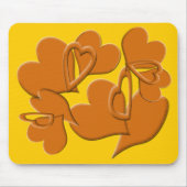 Tapis De Souris Côté plus doux de l'orange (Devant)