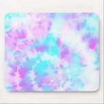 Tapis De Souris Coton Candy Tie Dye Motif Personnalisé<br><div class="desc">Cool Tie Dye Motif. Personnalisez-le avec votre nom,  monogramme,  ou message court préféré pour un design unique.</div>