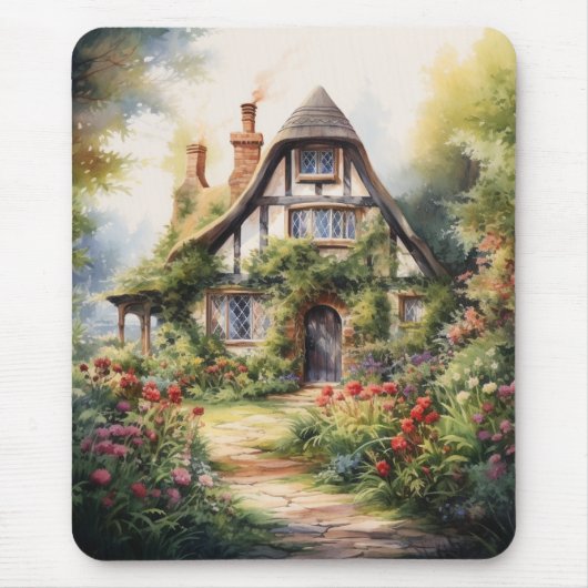 Tapis De Souris Cottage anglais (Devant)