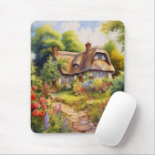 Tapis De Souris Cottage anglais (Avec souris)