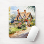 Tapis De Souris Cottage anglais (Avec souris)