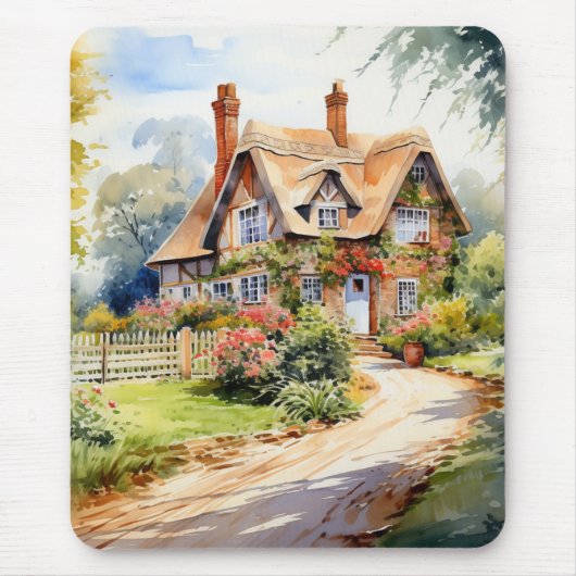 Tapis De Souris Cottage anglais (Devant)