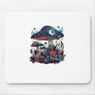 Tapis De Souris Cottagecore et salon de champignons Goblincore est