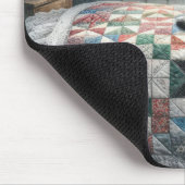 Tapis De Souris Couchage de chat sur couette de lit (Coin)