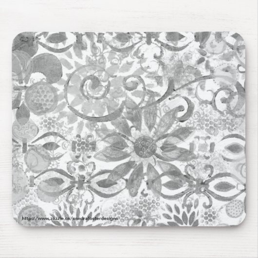 Tapis De Souris Couche sur couche Abstraite (Devant)