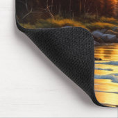 Tapis De Souris coucher de soleil (Coin)