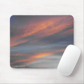 Tapis de souris Coucher de soleil (Avec souris)