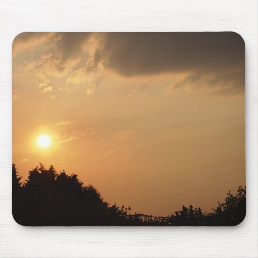 Tapis De Souris Coucher de soleil (Devant)
