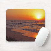 Tapis De Souris Coucher de soleil (Avec souris)