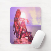 Tapis De Souris Coucher de soleil (Avec souris)