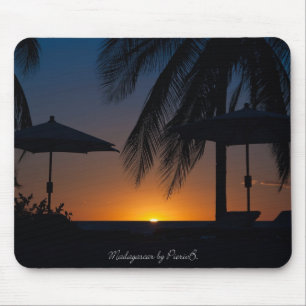 Tapis De Souris Coucher de soleil à Madagascar