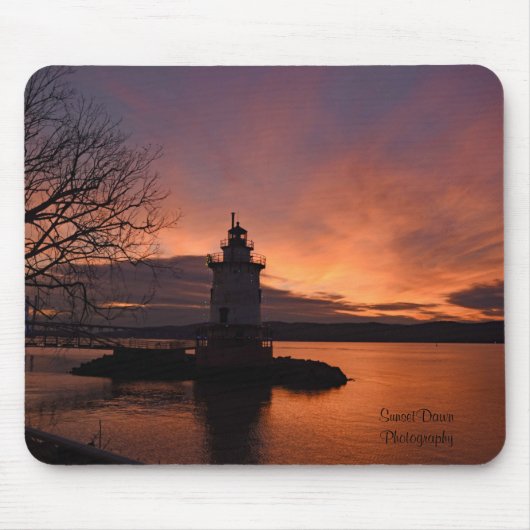 Tapis De Souris Coucher de soleil à Tarrytown (Devant)