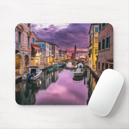 Tapis De Souris Coucher de soleil à Venise (Avec souris)
