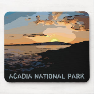 TAPIS DE SOURIS COUCHER DE SOLEIL ACADIA