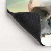 Tapis De Souris Coucher de soleil crâne (Coin)