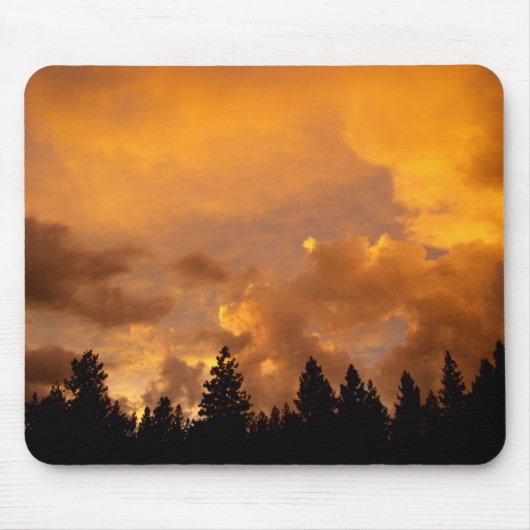 Tapis De Souris Coucher de soleil dans les Sierras (Devant)