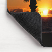 Tapis De Souris Coucher de soleil de l'océan Pacifique (Coin)