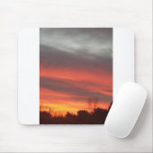 Tapis De Souris Coucher de soleil de Nouvelle-Angleterre (Avec souris)