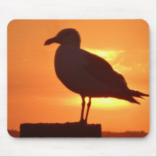 Tapis De Souris Coucher de soleil de Seagull
