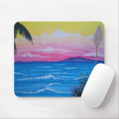 Tapis De Souris Coucher de soleil de Ventura (Avec souris)
