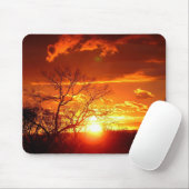 Tapis De Souris Coucher de soleil d'été Mousepad (Avec souris)