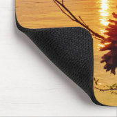 Tapis De Souris Coucher de soleil du lac Pinecone (Coin)
