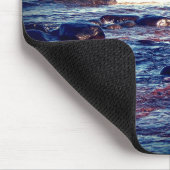 Tapis De Souris Coucher de soleil du lac Supérieur (Coin)