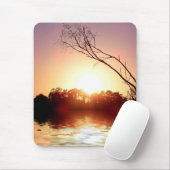 Tapis De Souris Coucher de soleil Mousepad (Avec souris)