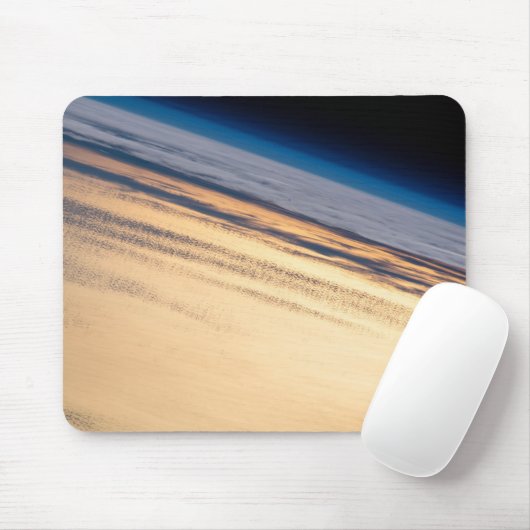 Tapis De Souris Coucher De Soleil Orbital Au Large De La Basse Cal (Avec souris)