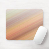 Tapis De Souris Coucher de soleil rayé rayé orange (Avec souris)