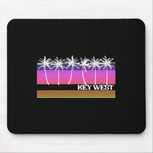 Tapis De Souris Coucher de soleil rétro sur la plage de Key West F