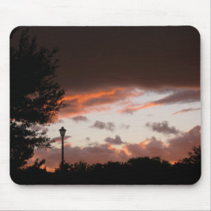 Tapis De Souris Coucher de soleil Stormy Texas