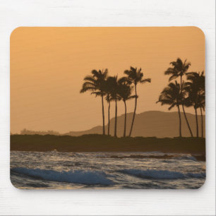 Tapis De Souris Coucher de soleil sur Kauai