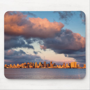 Tapis De Souris Coucher de soleil sur la baie de San Diego