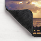 Tapis De Souris Coucher de soleil sur la côte de Malaisie (Coin)