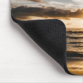 Tapis De Souris Coucher de soleil sur la mer (Coin)