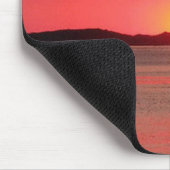Tapis De Souris Coucher de soleil sur le lac mousepad (Coin)