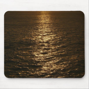 Tapis De Souris Coucher de soleil sur l'eau Photographie abstraite