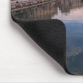 Tapis De Souris Coucher de soleil sur un petit canal à Cospicua, M (Coin)