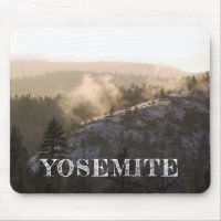 Coucher de soleil sur Yosemite