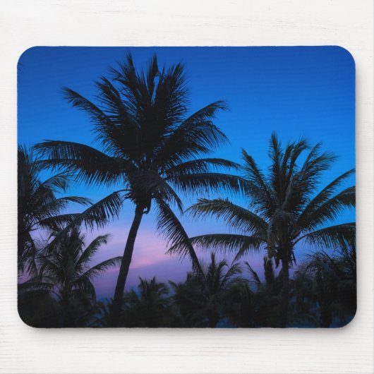 Tapis De Souris Coucher de soleil tranquille (Devant)