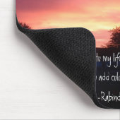 Tapis De Souris Coucher du soleil (Coin)