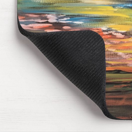 Tapis De Souris Coucher du soleil (Coin)
