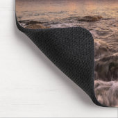 Tapis De Souris Coucher du soleil à Barcelone (Coin)